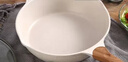 炊大皇 炒锅 麦饭石色不粘锅多功能少油烟炒菜锅平底32cm 电磁炉通用 实拍图