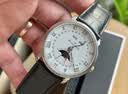宝珀（blancpain）【二手99新】宝珀经典系列自动机械男表精钢休闲日期显示二手腕表钟表 【40mm】白盘6654-1127-55B 实拍图