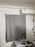 杰诺瑞出租屋窗户全遮光遮挡防晒隔热遮阳布免打孔卧室魔术贴遮阳窗帘 灰【魔术贴免打孔+环保遮光布】 宽120*高150【单开1片】 实拍图