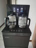 司迈特（SMARTEM）司迈特茶吧机2025年新款彩色大屏高端商务养生喷淋煮茶茶吧柜一体饮水机 【超薄触屏-养生煮茶-智能遥控】ZC-88灰 温热型 实拍图