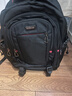 Edison初中生书包大容量双肩包多隔层防泼水高中学生背包 K052-8黑色 实拍图