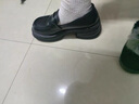 尤克达蒂（yookdd） 乐福鞋女百搭jk英伦风春夏单鞋2025新款复古配裙子软底小皮鞋女 乐福鞋哑光黑 37 实拍图