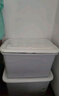SPACEXPERT 衣物收纳箱车载塑料整理箱带轮外体积150L 72*52*41cm 灰色1个装 实拍图
