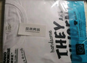 京峋短袖t恤男夏季潮款五分袖学生男装衣服百搭港风半袖打底衫男体恤 THEY黑色+AB白色 2XL 【建议体重140-150斤左右】 实拍图