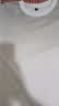 策息圆领卫衣长袖T恤男春夏季纯色情侣衣服秋装上衣学生打底衫 白灰 2XL 建议140-150斤左右 实拍图