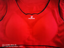 【带胸垫】德绒保暖内衣女保暖背心绒加厚无痕内穿打底带胸垫 【大红】单件 德绒保暖 4XL (160-180斤) 实拍图