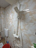 惠达（HUIDA）淋浴花洒全套花洒套装卫浴花洒增压浴室精铜淋浴器家用HE662奶白 实拍图