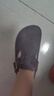 Devo的沃软木勃肯鞋男女同款单鞋绒面复古包头鞋情侣文艺休闲鞋 66008 深棕反绒牛皮 38 实拍图