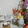 优勤（YOUQIN）厨房置物架多功能调料品架子墙上壁挂式油盐酱醋调味罐收纳盒 旗舰款-三层带抽屉+挂钩+抹布杆 实拍图