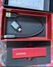 联想（Lenovo）128GB 移动硬盘固态（PSSD）Type-c USB3.1双接口 手机直连 ZX1Pro系列 红色 实拍图