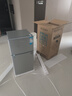 华宝小冰箱小型家用出租房用冷藏冷冻两用一级能效节能省电迷你宿舍寝室办公室二门电冰箱 【一级能效】102L银色【三天不到一度电】 实拍图