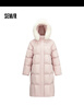 森马（Semir）陈都灵90绒子羽绒服女长款可拆卸大毛领甜美外套25冬109725113006 实拍图