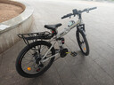 凤凰（Phoenix） 凤凰自行车可折叠山地车路虎男士成年人变速女式越野公路单车 条轮消灰/折叠双避震/全竞速轴承 24寸24速【参考：138-168cm】 实拍图