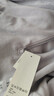 优衣库女装HEATTECH弹力摇粒绒半拉链套头衫/打底衫479693 71 浅蓝紫色 XS /150/76A 实拍图