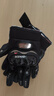 RidingTribe摩托车骑行手套冬季加绒加厚防水电动车夏季通勤防水防摔触屏机车 MCS01C黑色-四季用 M码 实拍图