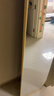千禧华府全身镜穿衣镜落地镜子挂门服装店试衣防爆壁挂镜一体简约金40*150 实拍图