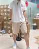 GENIOLAMODE【敖瑞鹏代言】短裤男宽松休闲工装男士五分裤潮牌休闲百搭中裤 实拍图