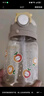 英氏（YEEHOO）儿童水杯PPSU吸管杯幼儿园1岁+背带水杯大容量夏天牛奶杯500ml 实拍图
