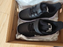 361°童鞋 儿童运动鞋25冬季男女童3-14岁皮革校园跑鞋 黑31 实拍图