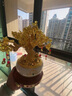 梦佳家画（MEJJHUA）发财树摆件高端领导办公室招财装饰搬新公司开业大吉厂房乔迁礼品 发财树（琉璃聚宝盆）中号 实拍图