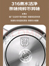 澳柯玛（AUCMA）316自动上水恒温电热水壶0.8L玻璃煮茶器功夫茶具茶台泡茶烧水壶煮茶壶电茶炉电水壶煮中药J1 实拍图