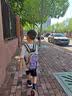 南啵丸mini儿童出游背包轻便户外休闲双肩包男女童幼儿园开学小书包洋气 灰紫色 18*10*31 实拍图