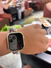 Apple/苹果 Watch SE 智能手表GPS款40毫米星光色铝金属表壳星光色运动型表带M/L MXF53CH/B 实拍图