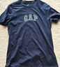 GAP男女装2025春季新款纯棉字母logo短袖T恤常规上衣美版570044 海军蓝 S 美码 M亚洲码175/92A 【偏小，建议选大一码】 实拍图