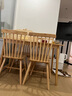 全品屋全实木餐桌家用餐桌椅组合小户型现代饭桌橡胶木餐厅长方桌餐桌 【全实木】长条桌 120*70单桌+4把温莎椅 实拍图