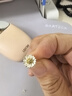 臻汇银999足银小雏菊耳钉女养耳洞耳环纪念日生日礼物首饰送女友闺蜜 实拍图