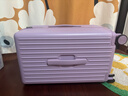 卡拉羊行李箱20英寸大容量登机箱男女拉杆箱云朵旅行箱8119新薰衣草紫 实拍图