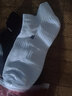 蒲恋白袜子男女情侣款日系韩版纯色短袜子男女学生运动浅中筒袜学院风 颜色混搭 7双装 实拍图