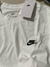 耐克(NIKE)春夏男短袖T恤 纯棉 运动休闲 经典简约 AR4999-101 白2XL 实拍图