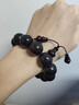 蔓笙正宗小叶紫檀手串男2.0老料血檀香木108颗金丝顺纹佛珠手链女把件 小叶紫檀手串 实拍图