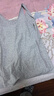 恒源祥背心青年女士舒适棉夏季吊带打底针织内搭无袖夏外穿休闲运动薄款 咖啡+冷淡黑 2XL 175建议体重120-130斤 实拍图