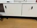 米客米家（MIKEMIJIA）电视柜现代简约小户型客厅落地储物柜轻奢电视机柜子茶几组合家具 四柜门|暖白色160*30*40CM 组装（自行安装） 实拍图
