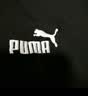 彪马（PUMA）|纯棉宽松白色短袖T恤男女款情侣夏季运动上衣691550 黑色-01 S (170/92A) 实拍图