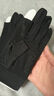 杨饰公子手套男冬季保暖骑行手套触屏防滑骑车摩托车户外防风防寒外卖手套 漏二指黑【春夏薄款】 均码 实拍图