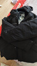 卡宾男装 90鸭绒羽绒服秋冬新款宽松保暖外套工装街头舒适H 煤黑色01 XL /180/52 实拍图