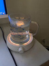 JCZS德国品质恒温加热杯垫55度暖暖杯家用保温加热底座神器热牛奶 直插款珍珠白升级快速加热-三档调温-温度数显 1L 实拍图