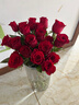 【玫瑰花】云南鲜花批发真花家用插瓶水养节日生日礼物鲜切花束 高原红玫瑰18+2枝防损耗 实拍图