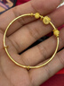 周生生宝宝黄金手镯 足金活口金镯子新生周岁满月礼 31484K计价 5.01克(含工费130元) 实拍图