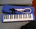 FEIFAN飞繁 口风琴32键小学生专用儿童初学者成人专业演奏级 蓝色 实拍图