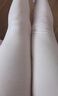 松山棉店【小暖羊轻暖衣】暖绒80保暖内衣抗静电抑菌无刺痒男女士秋衣秋裤 女士-裤子-暖白（-5~5°C） XL （推荐女:125-140斤，男155-170斤） 实拍图
