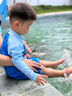 361°儿童游泳衣分体宝宝泳衣男童温泉游泳衣卡通可爱长袖潜水服 实拍图