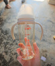 自然离乳PPSU重力球吸管奶瓶双把手330ml12月+(附带奶嘴12月*2支) 实拍图