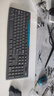 罗技（Logitech）MK275 键鼠套装 无线键鼠套装 办公键鼠套装 全尺寸 商务键鼠套装 带无线2.4G接收器 黑蓝色 实拍图