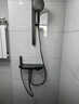 米家宝宝级简易淋浴花洒套装全铜过滤钢琴按键空气增压加大手喷洗澡沐浴器 枪灰色【FOF过滤自洁除垢】 实拍图