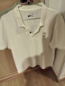 回力（Warrior）男士高端polo衫夏季国潮休闲运动冰丝凉感速干短袖男 白色 XL 实拍图