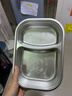 乐扣乐扣宝宝分餐盘316L不锈钢辅食盘幼儿园打饭儿童餐具两分格家用吃饭盘 实拍图